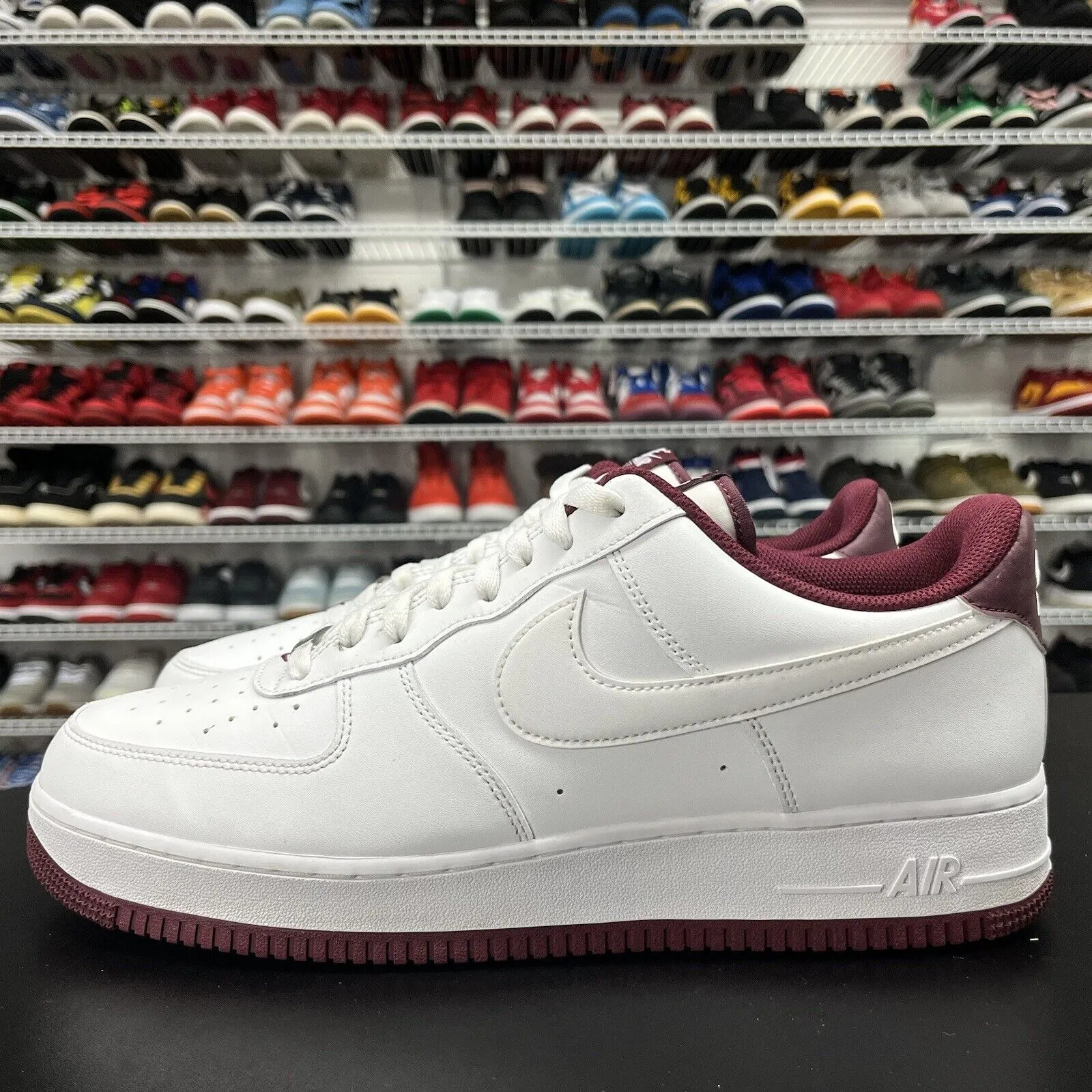 Nike Air Force 1 Low White Dark Beetroot DH7561-106 Men's Size 14