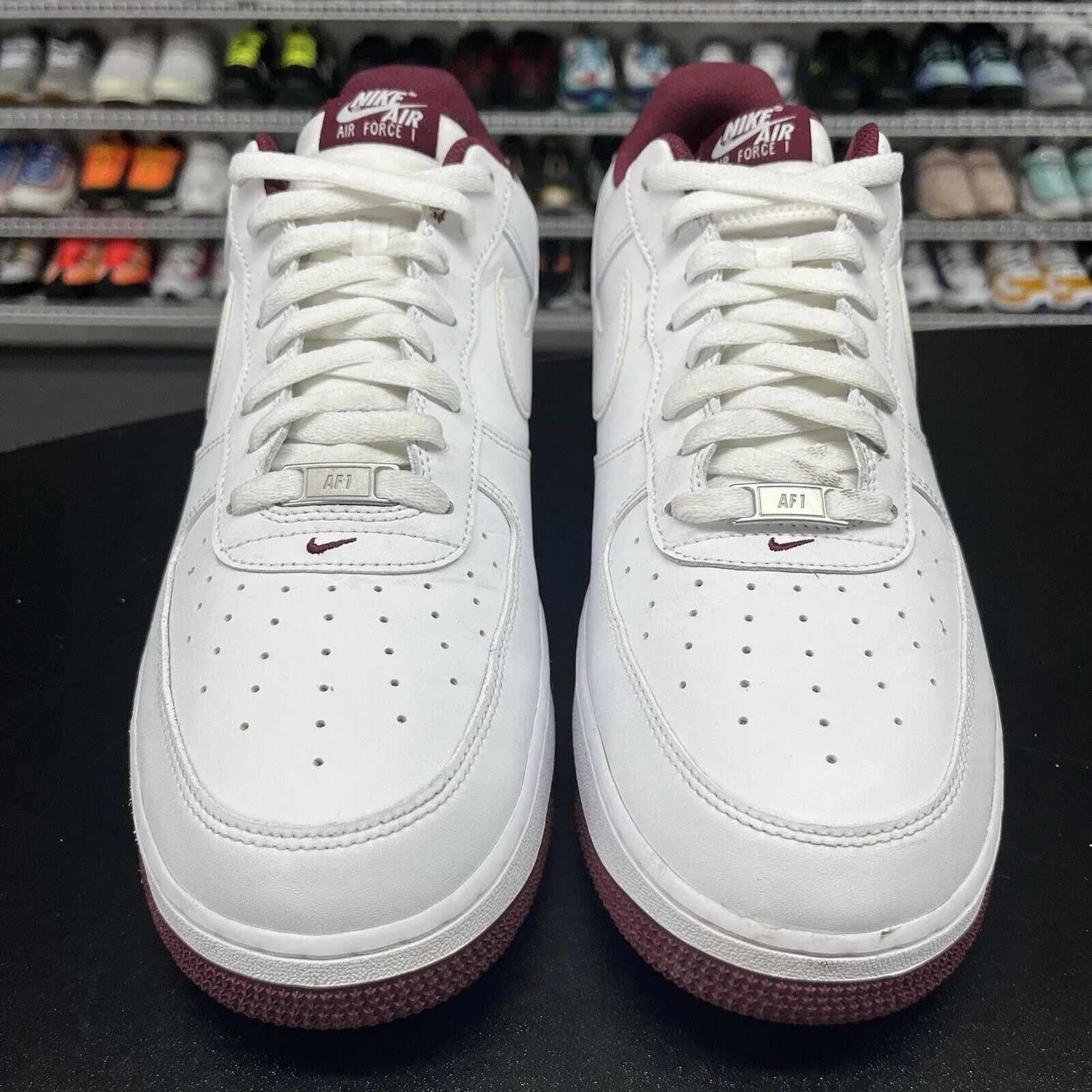 Nike Air Force 1 Low White Dark Beetroot DH7561-106 Men's Size 14