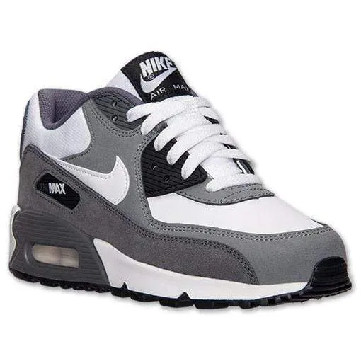 Nike Air Max 90 White-Cool Grey-Dark Grey