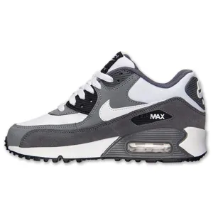 Nike Air Max 90 White-Cool Grey-Dark Grey