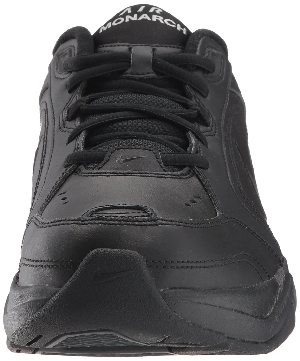 Nike Air Monarch Iv Men's Black Running Sneakers Size 11 Pair of Shoes