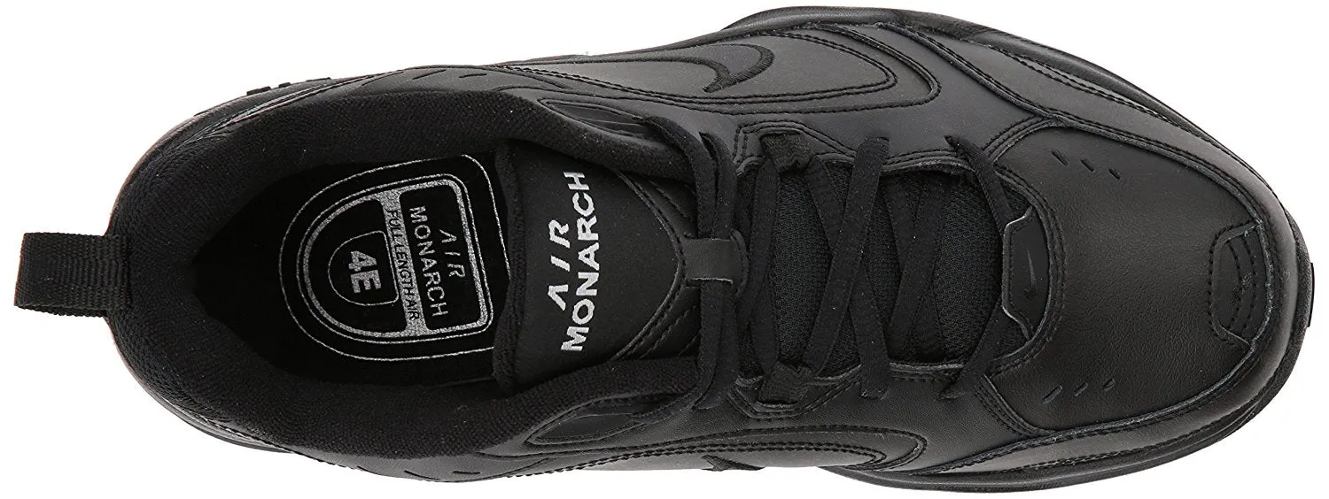 Nike Air Monarch Iv Men's Black Running Sneakers Size 11 Pair of Shoes
