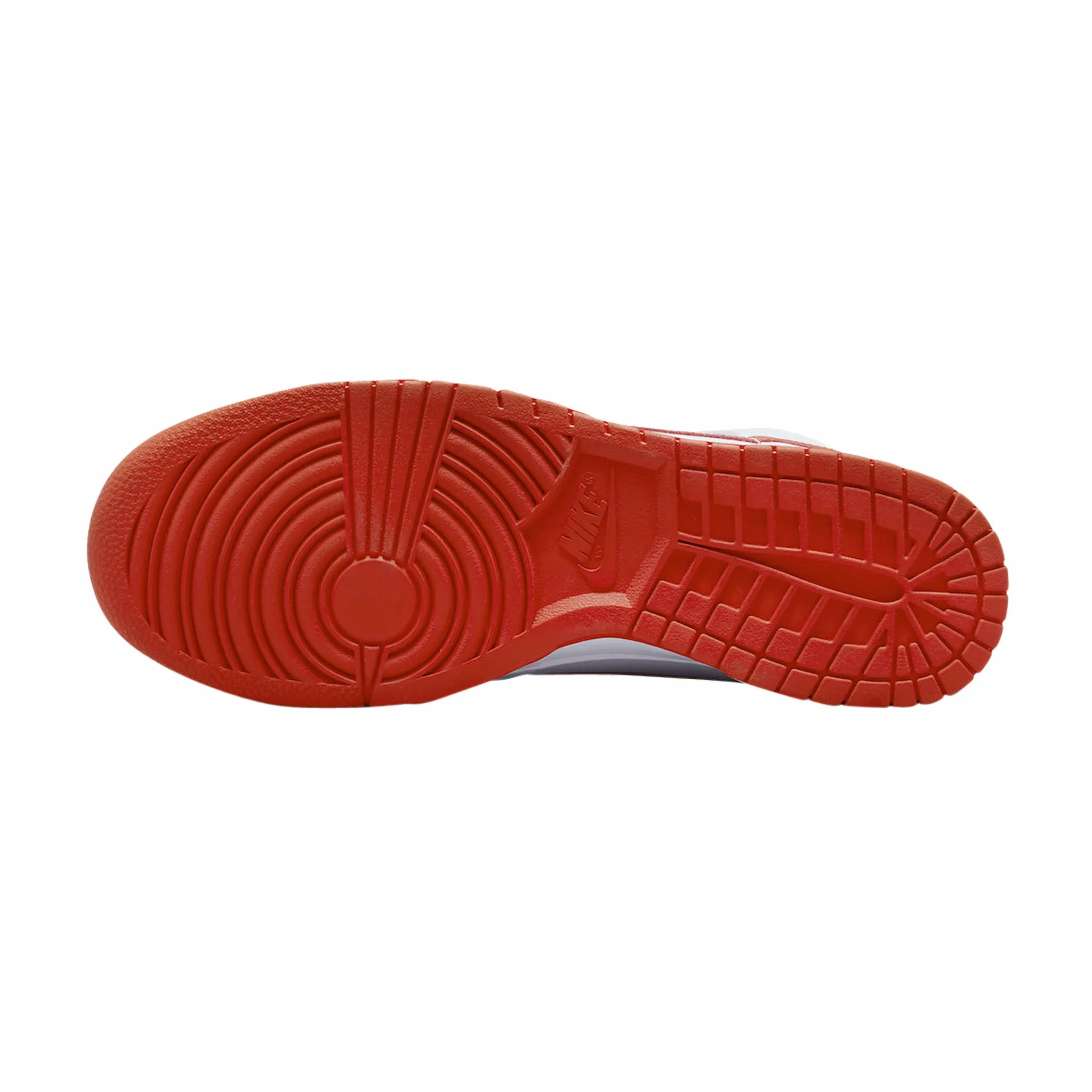 Nike Dunk Hi Retro (White/White-Picante Red-Picante Red)