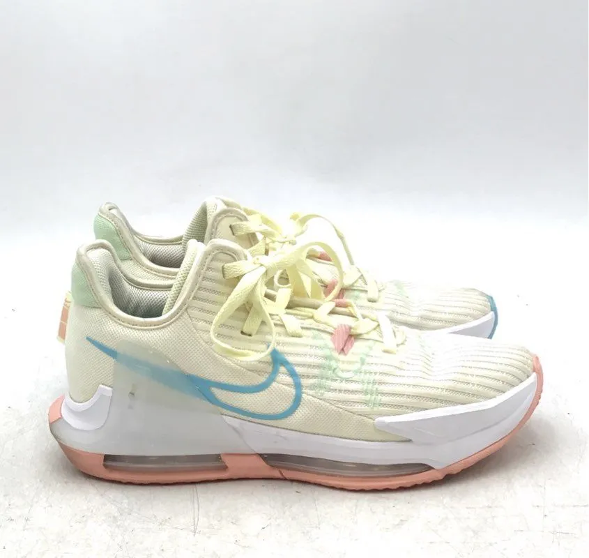 Nike Men's LeBron Witness 6 DH0833-063 Cream Athletic Shoes - Size 8.5