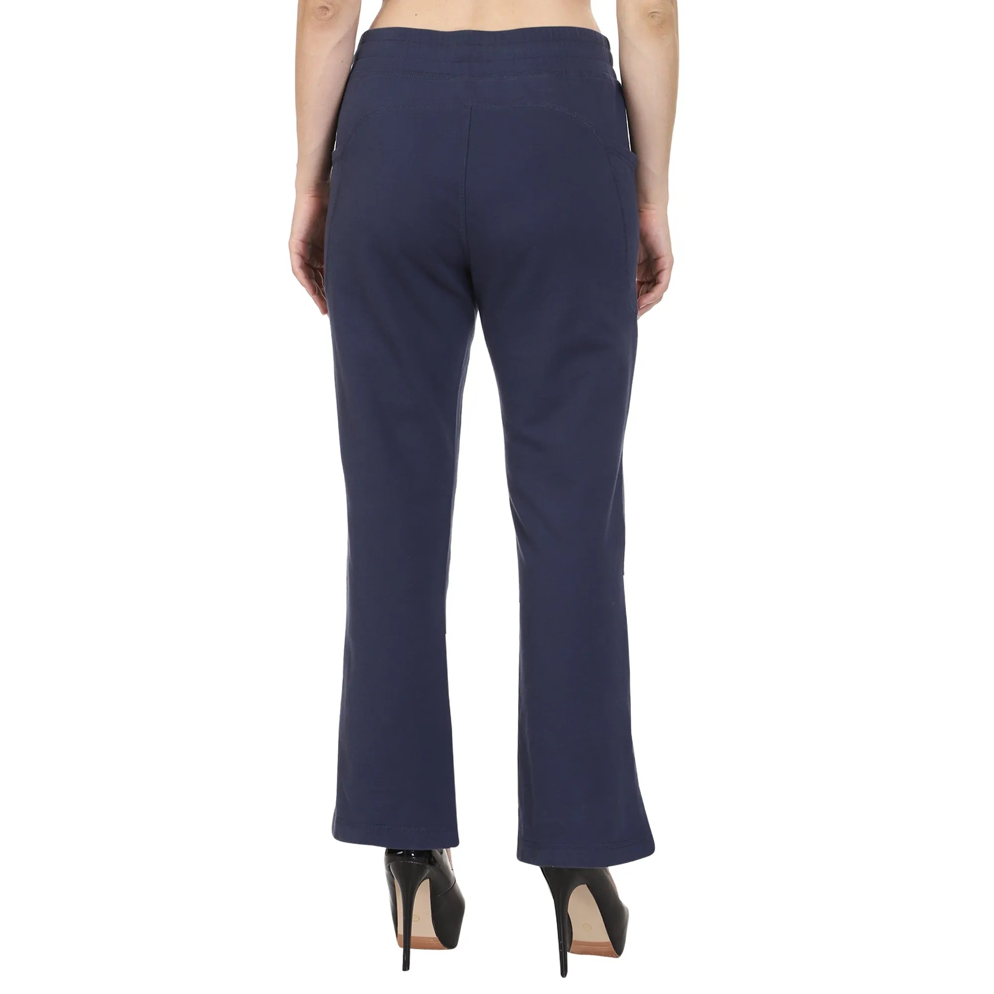 Organic Cotton Women's Flared Bottom Comfort Fit Athleisure Pant