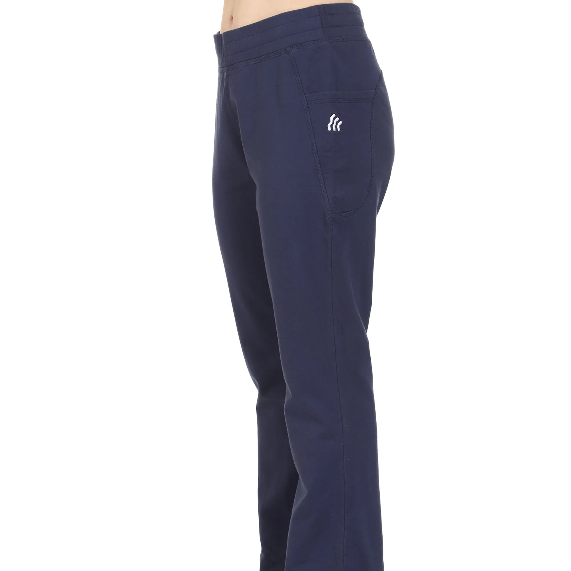 Organic Cotton Women's Flared Bottom Comfort Fit Athleisure Pant