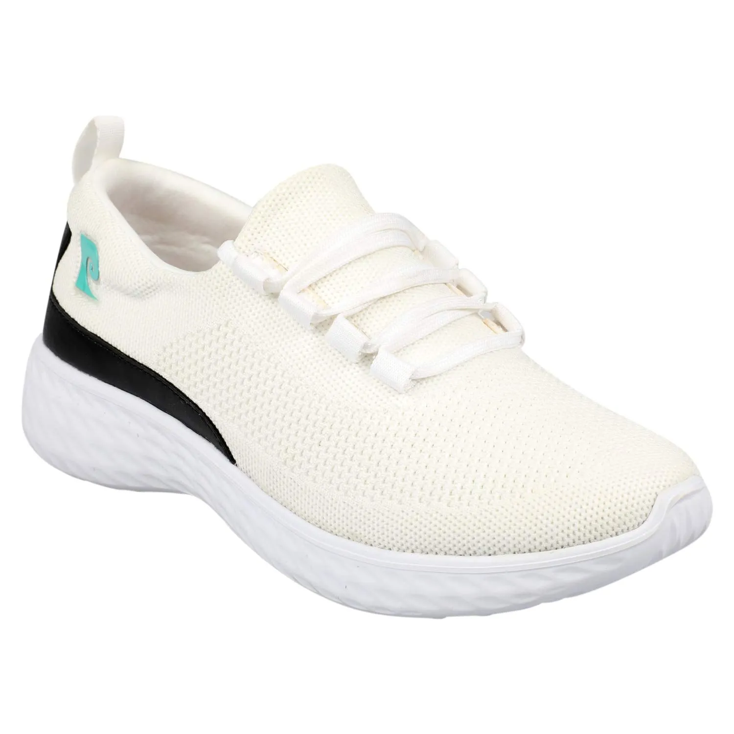 Pierre Cardin Women's Roya Trois White Running Shoes-7 UK (40 EU) (Energia PC0306)