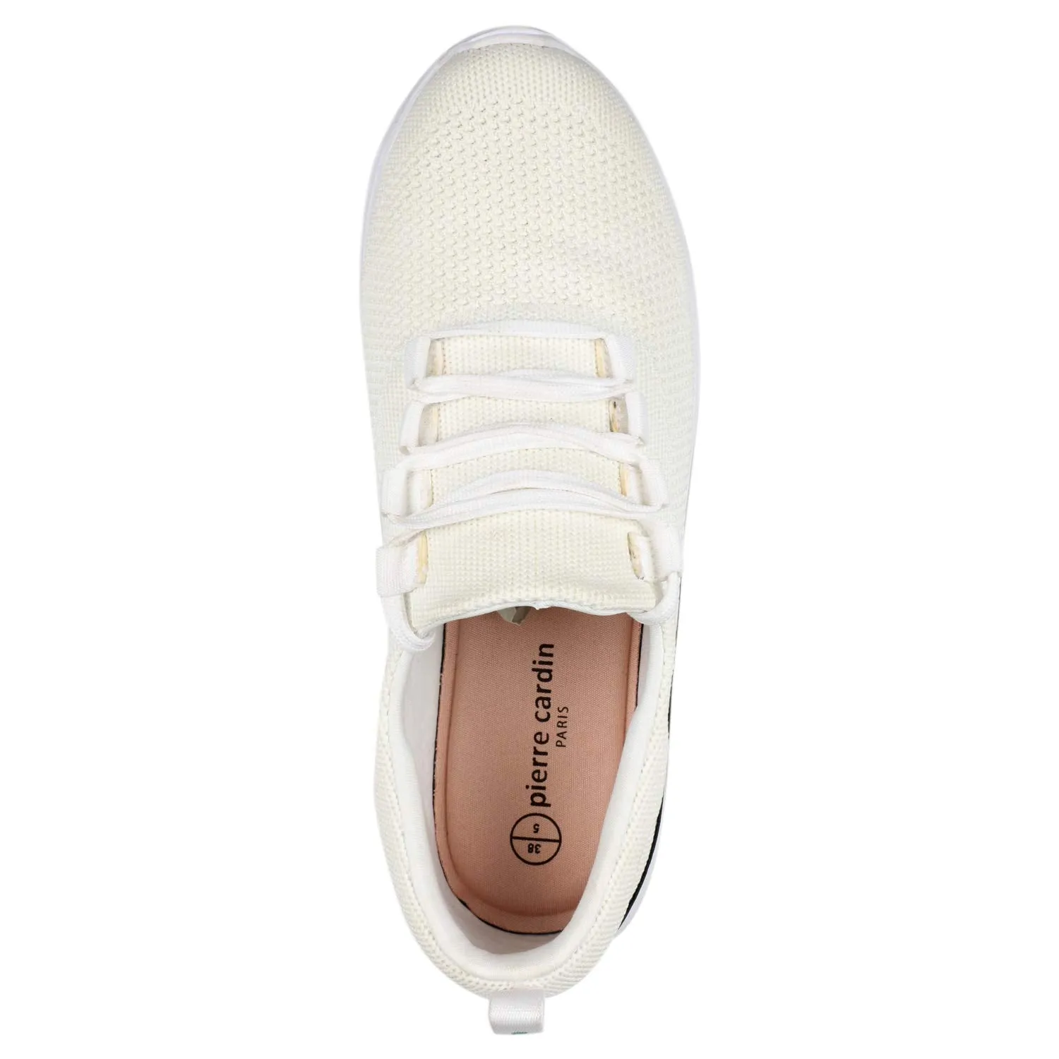 Pierre Cardin Women's Roya Trois White Running Shoes-7 UK (40 EU) (Energia PC0306)