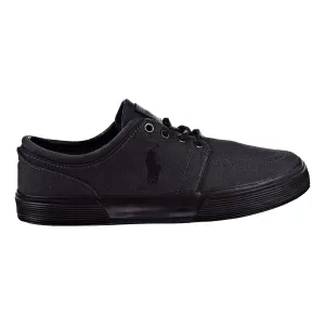 Polo Ralph Lauren Men's Faxon Low Sneaker Polo Black Denim
