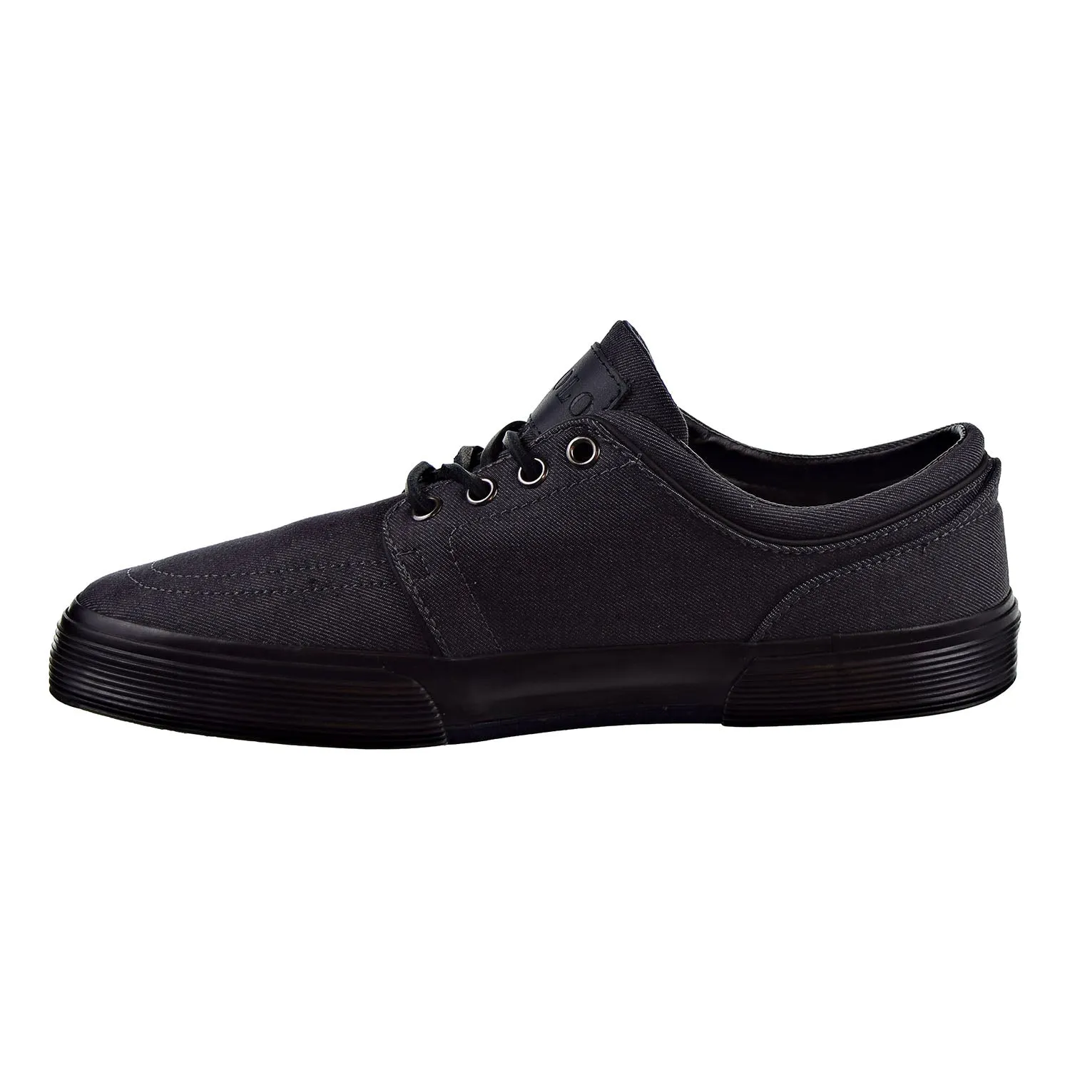 Polo Ralph Lauren Men's Faxon Low Sneaker Polo Black Denim