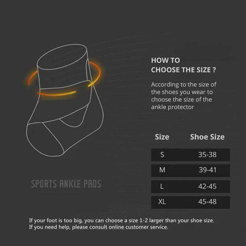 Pressure Ankle Sleeve Anti-spore Injury Adjustable Support Pad