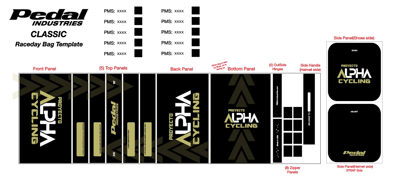 Proyecto Alpha Cycling 2022 RACEDAY BAG™