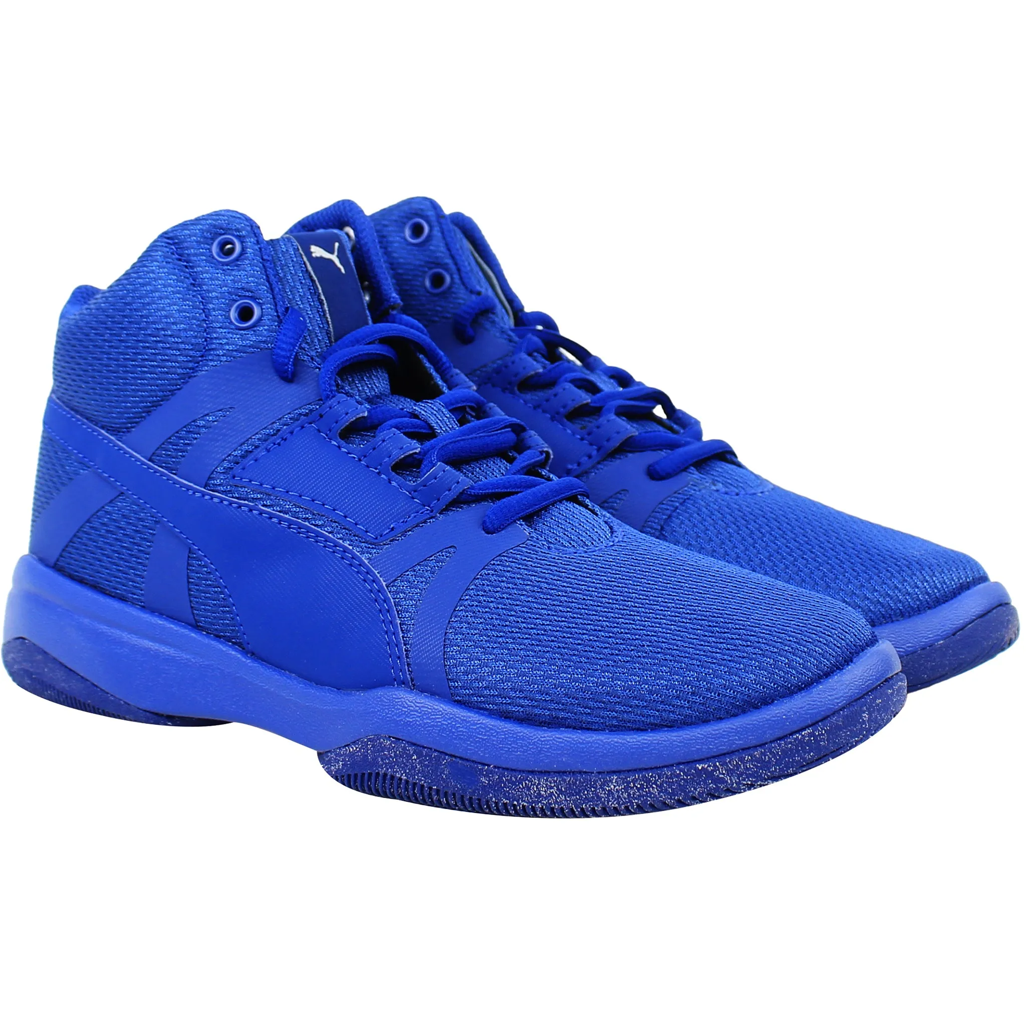 Puma Rebound Street Evo Mens Blue Trainers