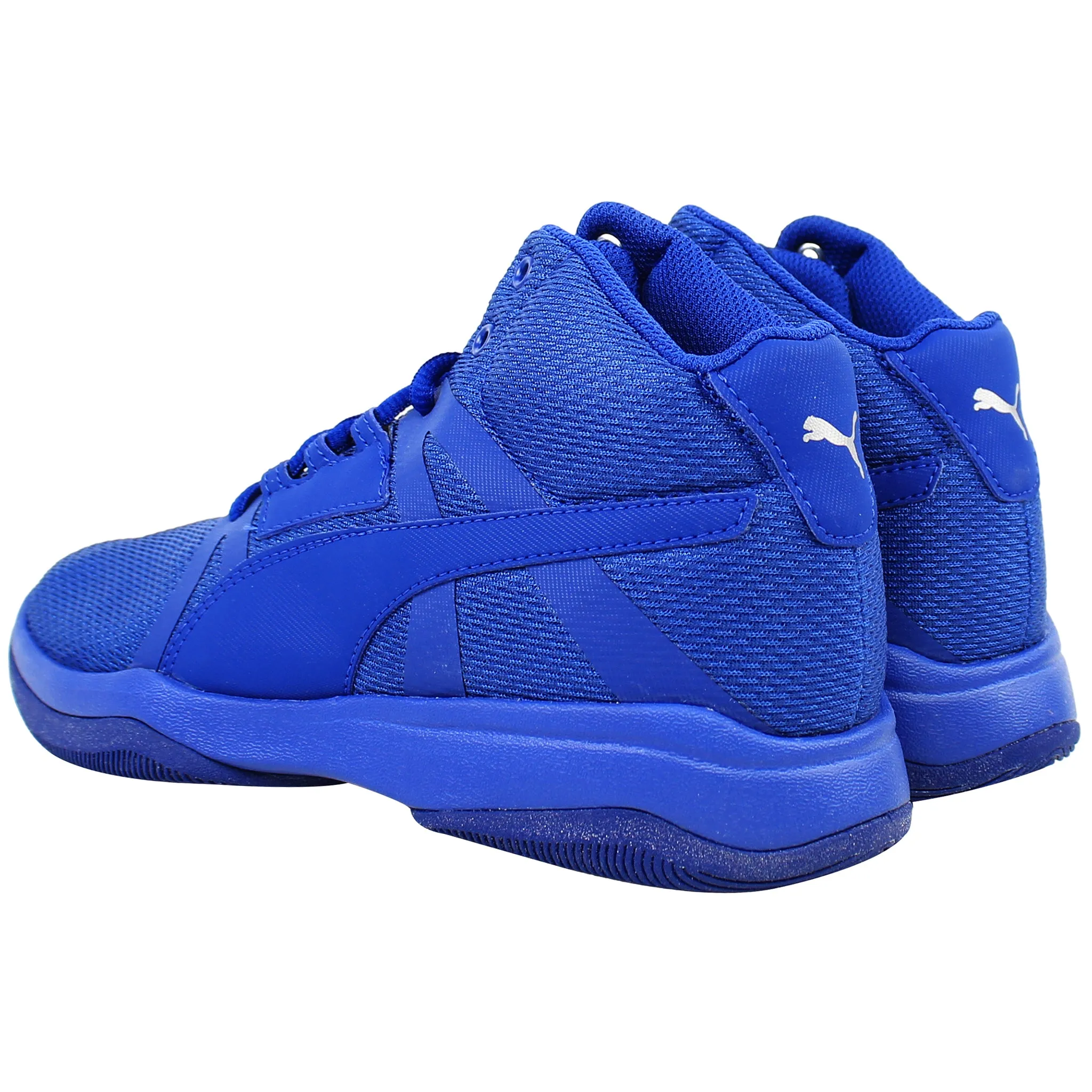 Puma Rebound Street Evo Mens Blue Trainers