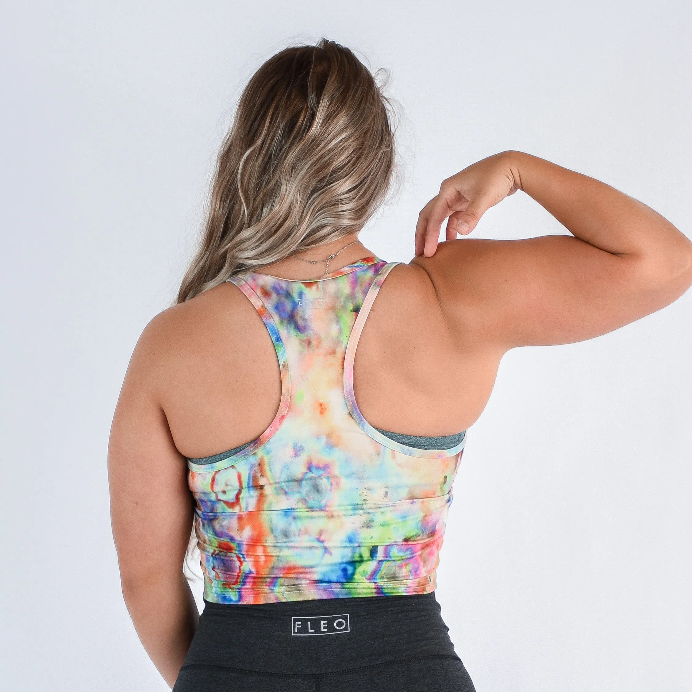 Racerback Crop Tank - Fitted