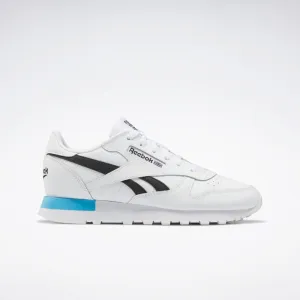 Reebok Footwear Kids Classic Leather FTWWHT/CBLACK/RADAQU