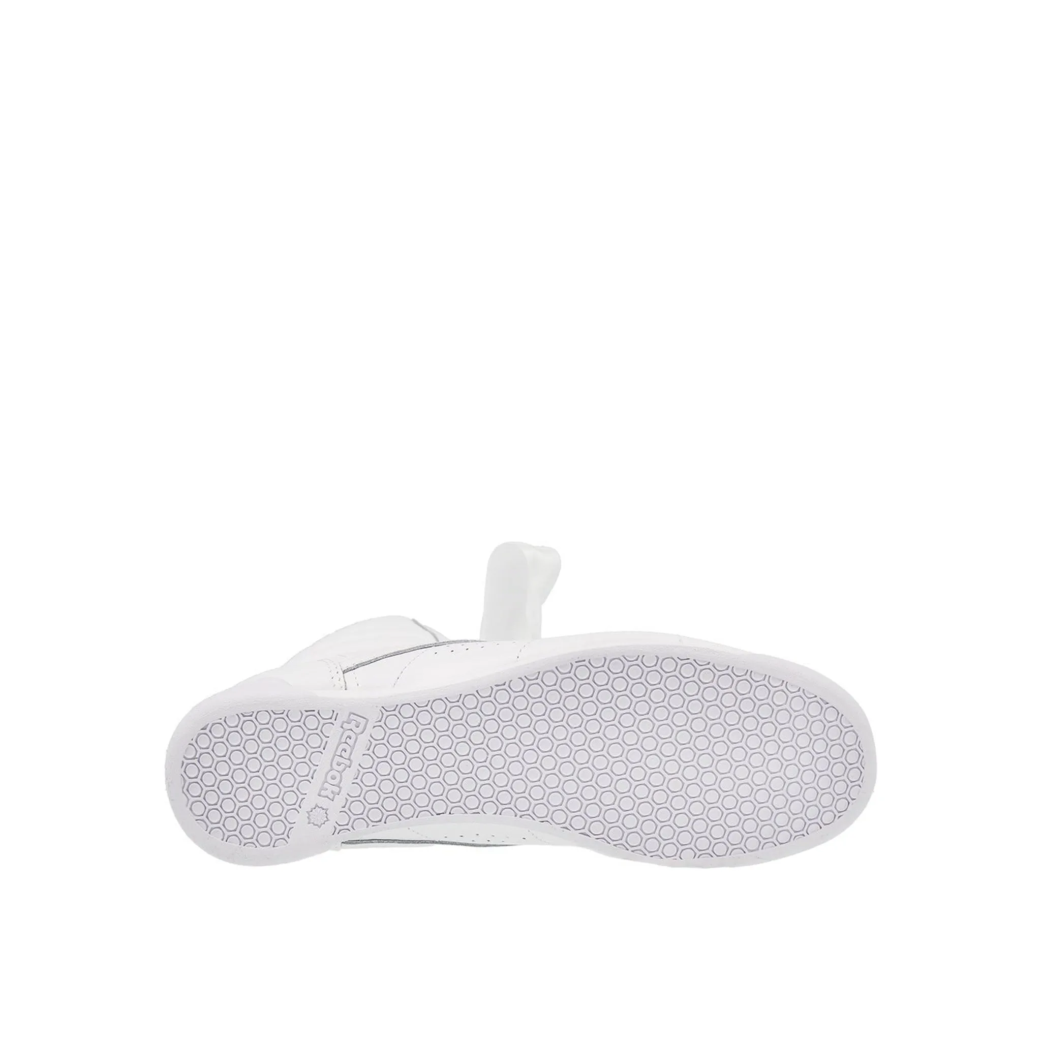 Reebok Freestyle High Satin Bow Womens White Trainers
