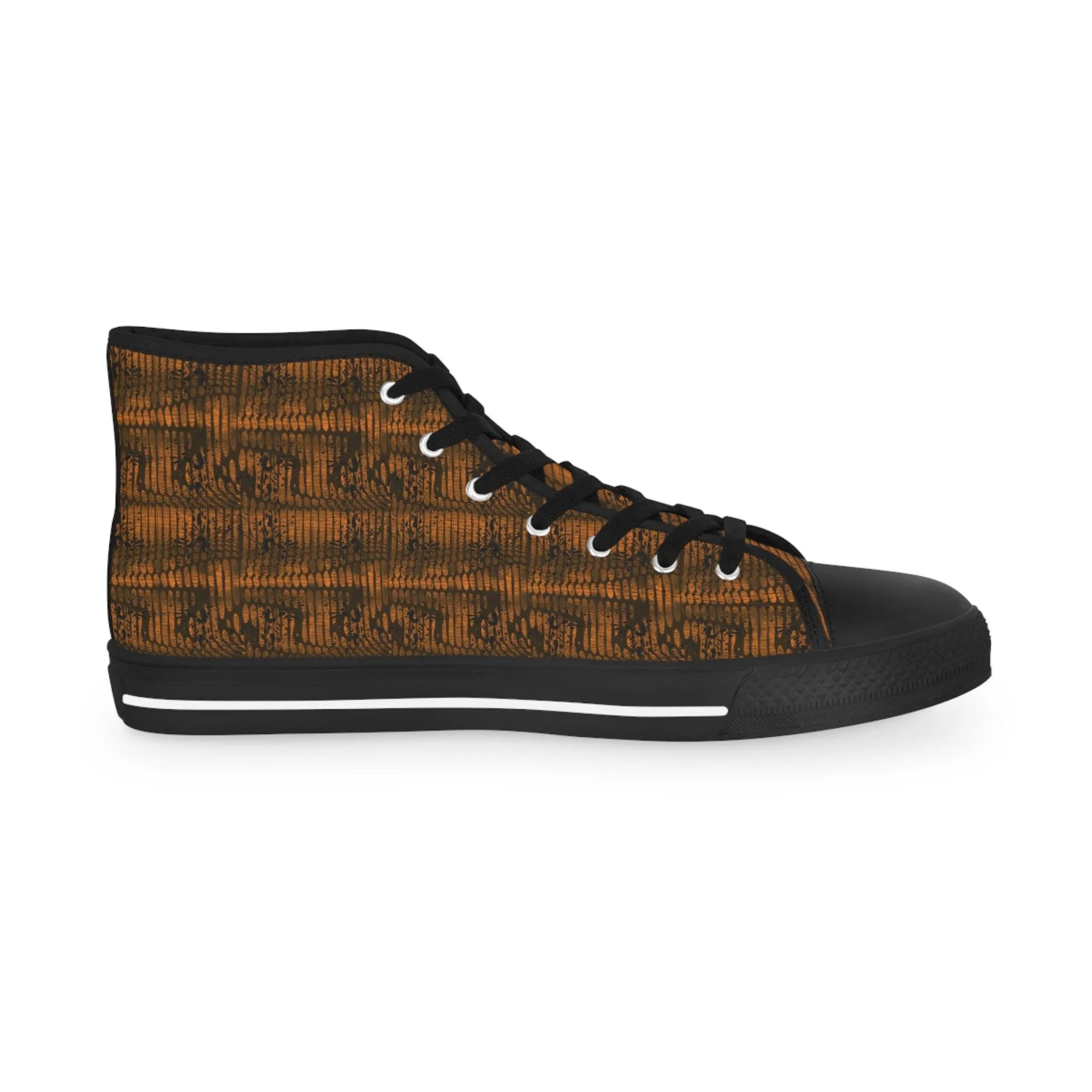Reptilian Men's High Top Sneakers