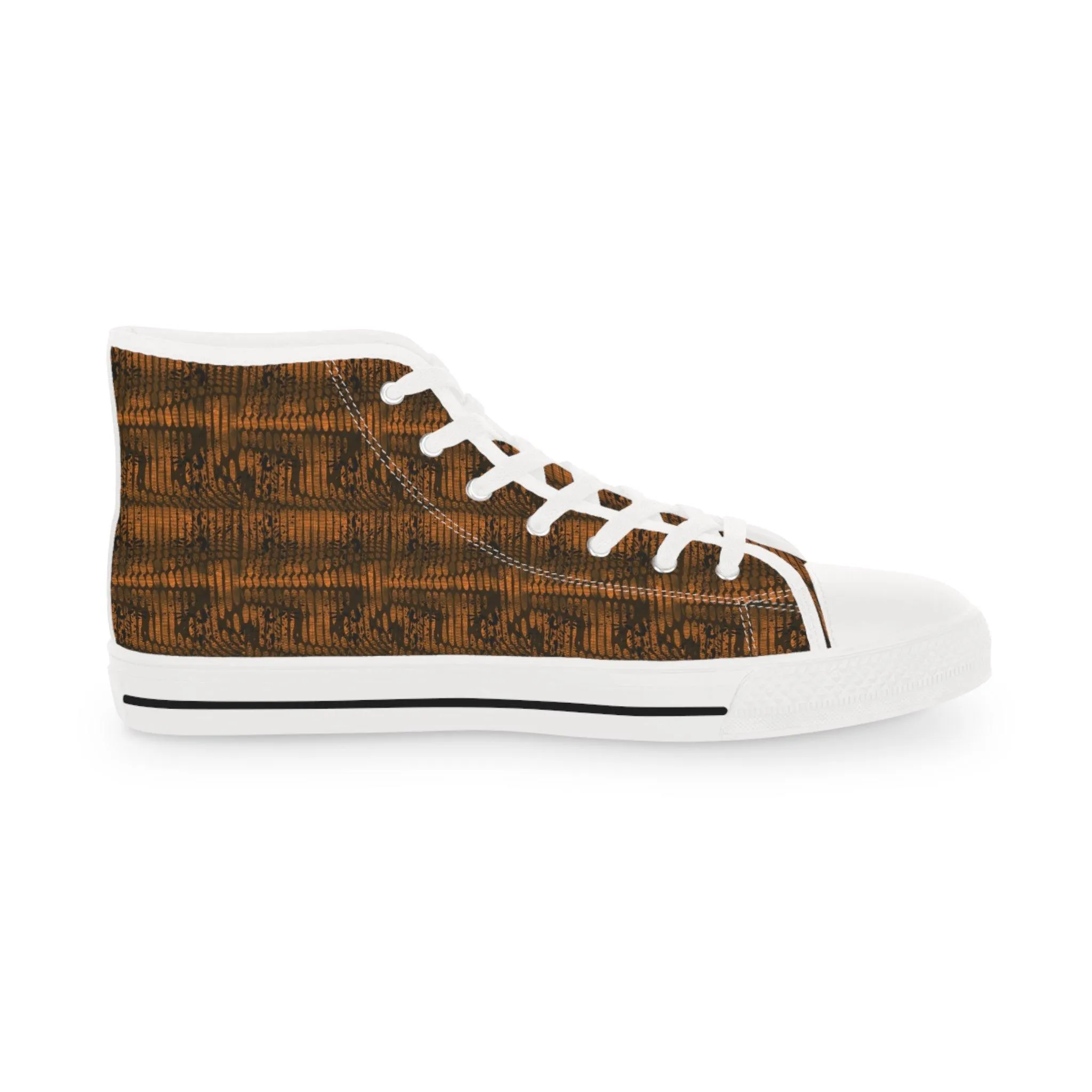 Reptilian Men's High Top Sneakers