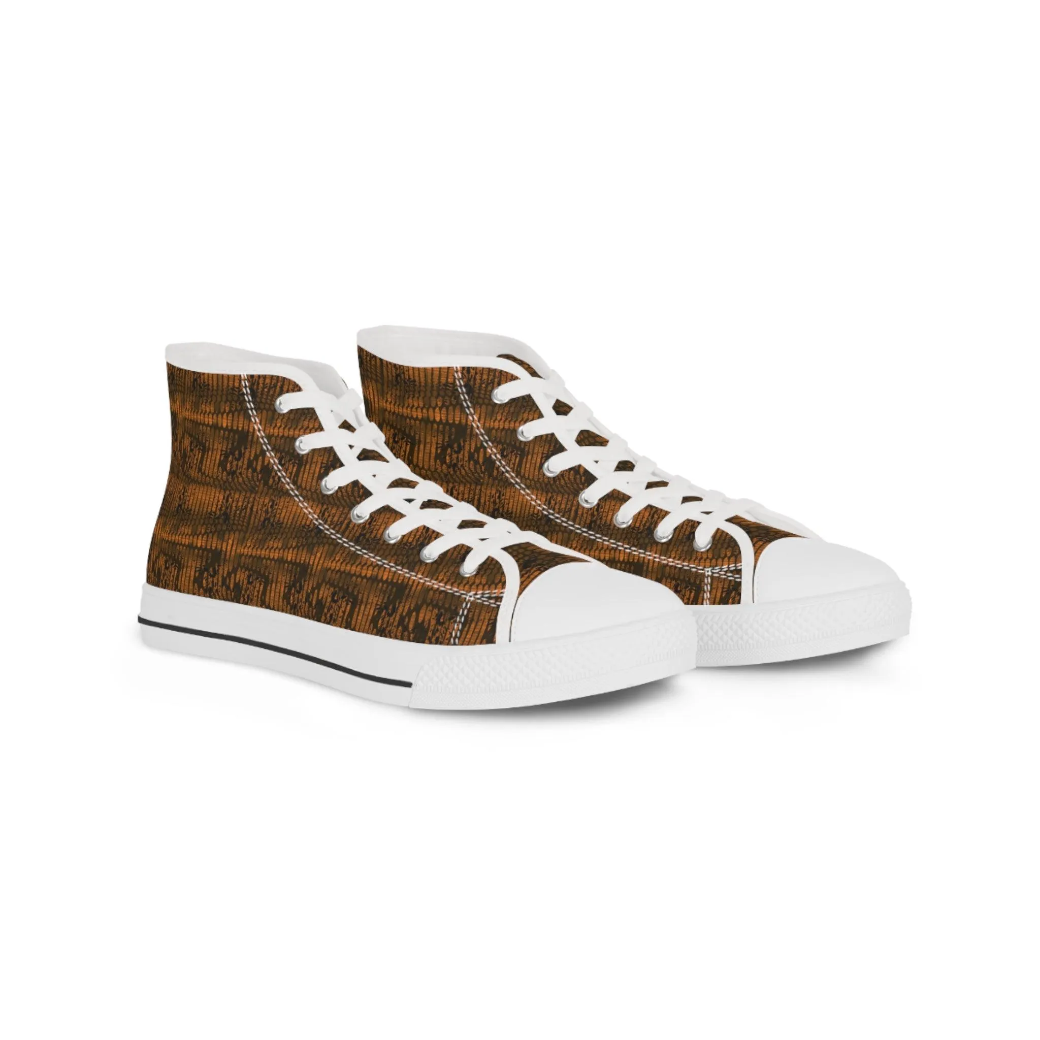Reptilian Men's High Top Sneakers