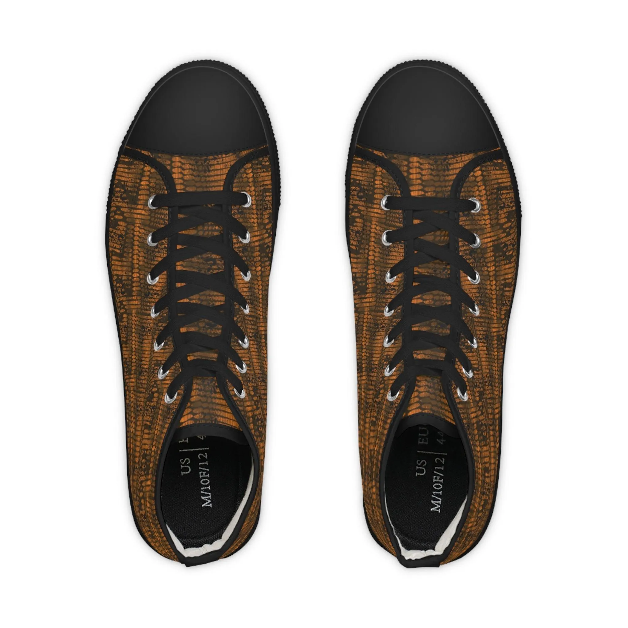 Reptilian Men's High Top Sneakers