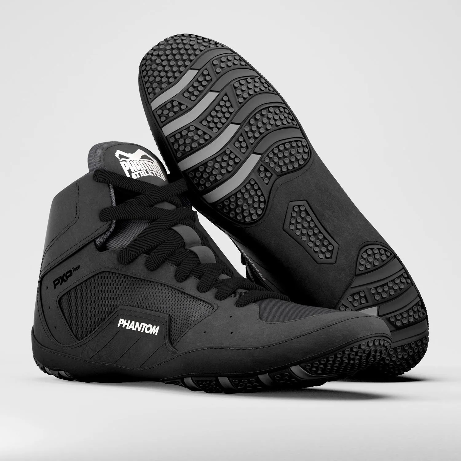 Ringerschuhe Phantom TACTIC - Schwarz/Weiß