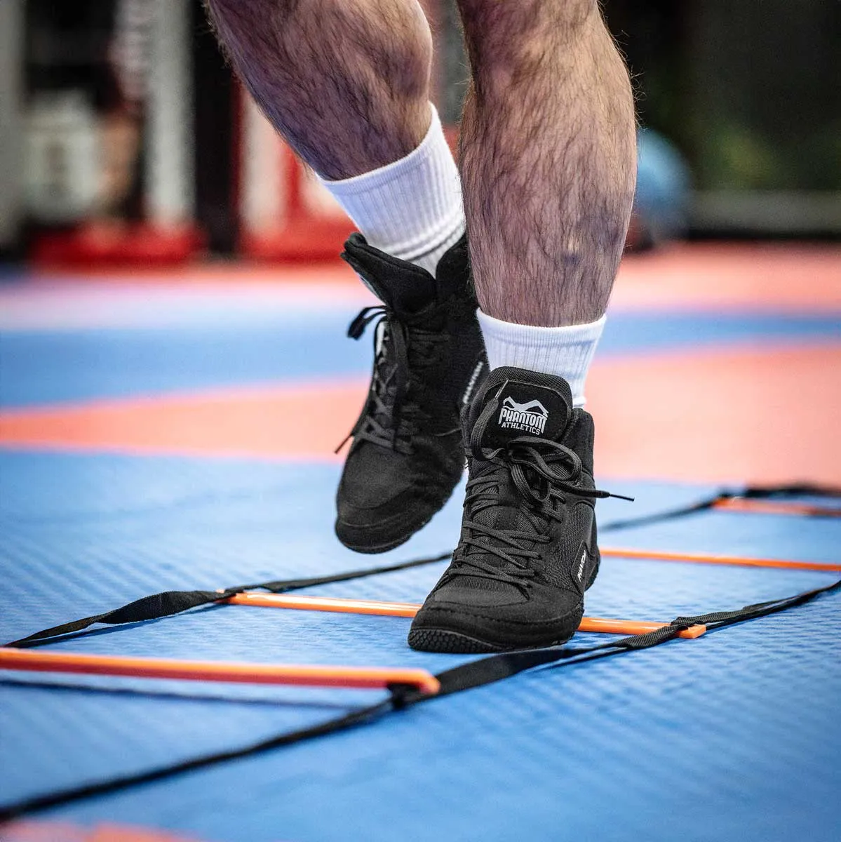 Ringerschuhe Phantom TACTIC - Schwarz/Weiß
