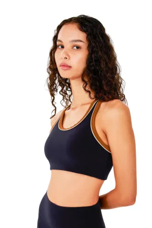 Robbie Airweight Bra, Indigo/Honey