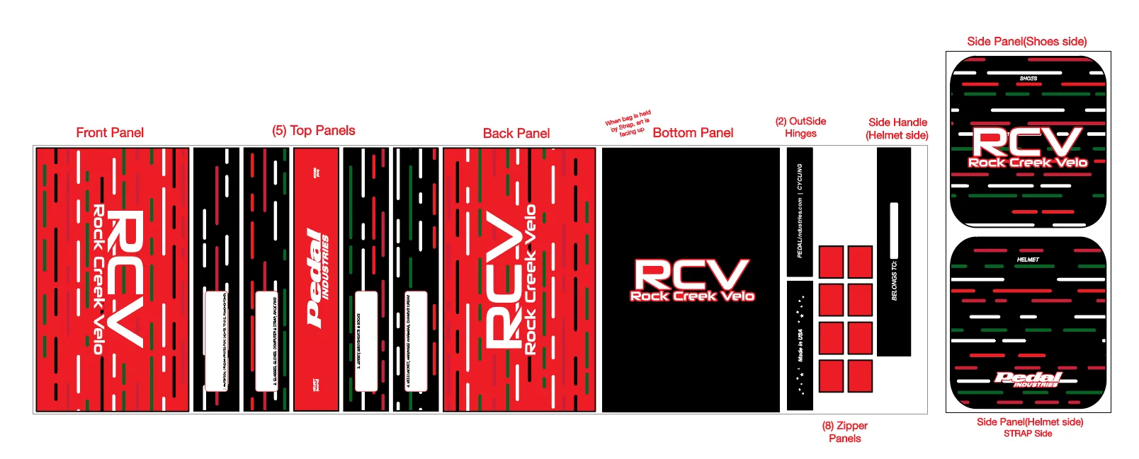 Rock Creek Velo 2022 RACEDAY BAG™