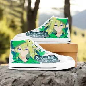 Ryu Lion DanMachi Shoes High Top Sneakers for Kids and Adults