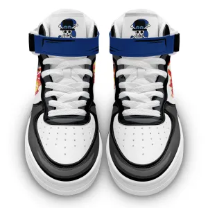 Sabo Sneakers Air Mid Custom OP Anime Shoes