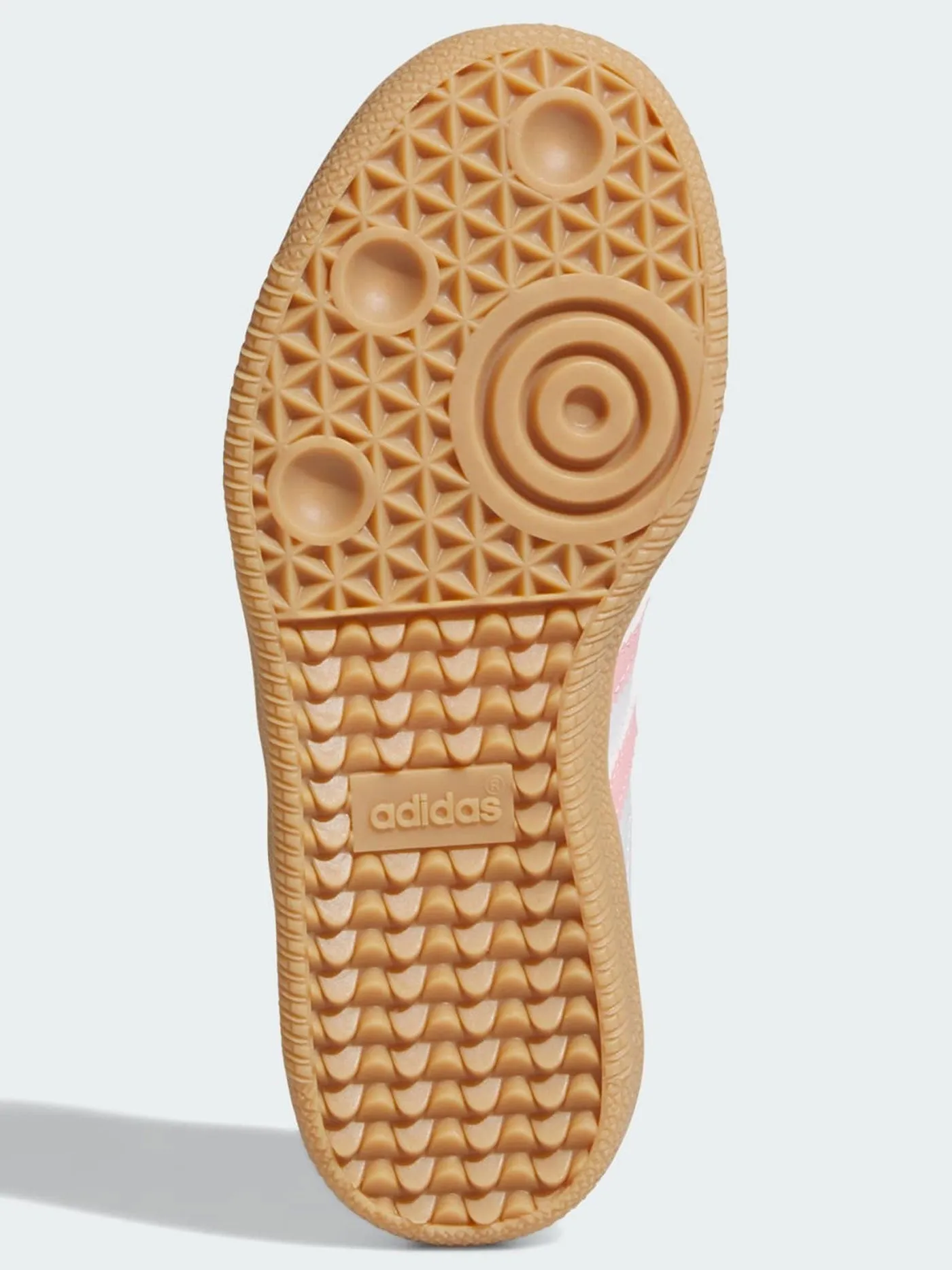 Samba OG White/Semi Pink Spark/Gum3 Shoes (Little Kids)