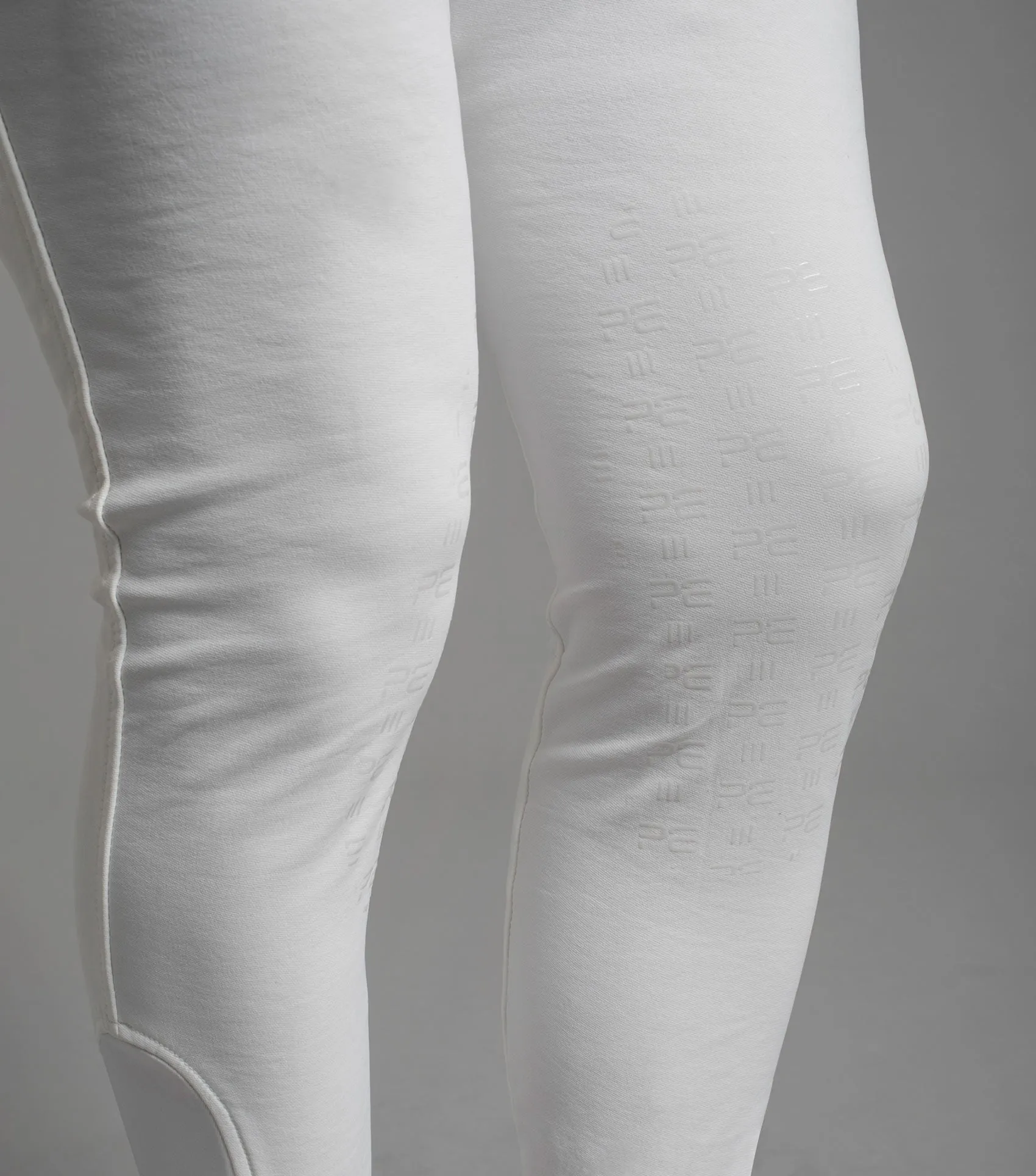 Santino Men's Gel Knee Competition Breeches White