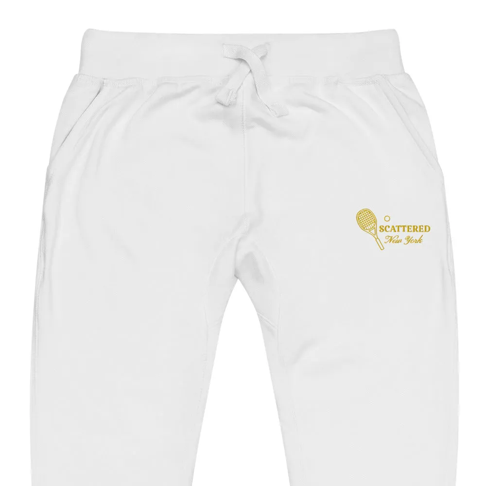Scattered Sports Club Logo Embroidered Classic Sweatpants