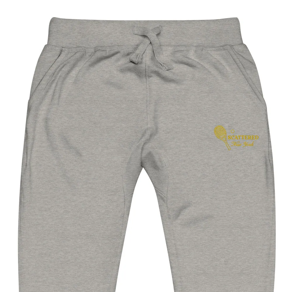 Scattered Sports Club Logo Embroidered Classic Sweatpants