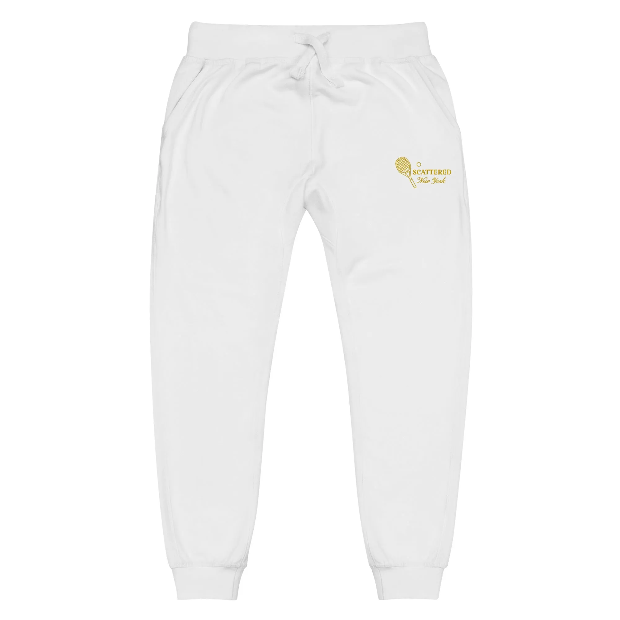 Scattered Sports Club Logo Embroidered Classic Sweatpants