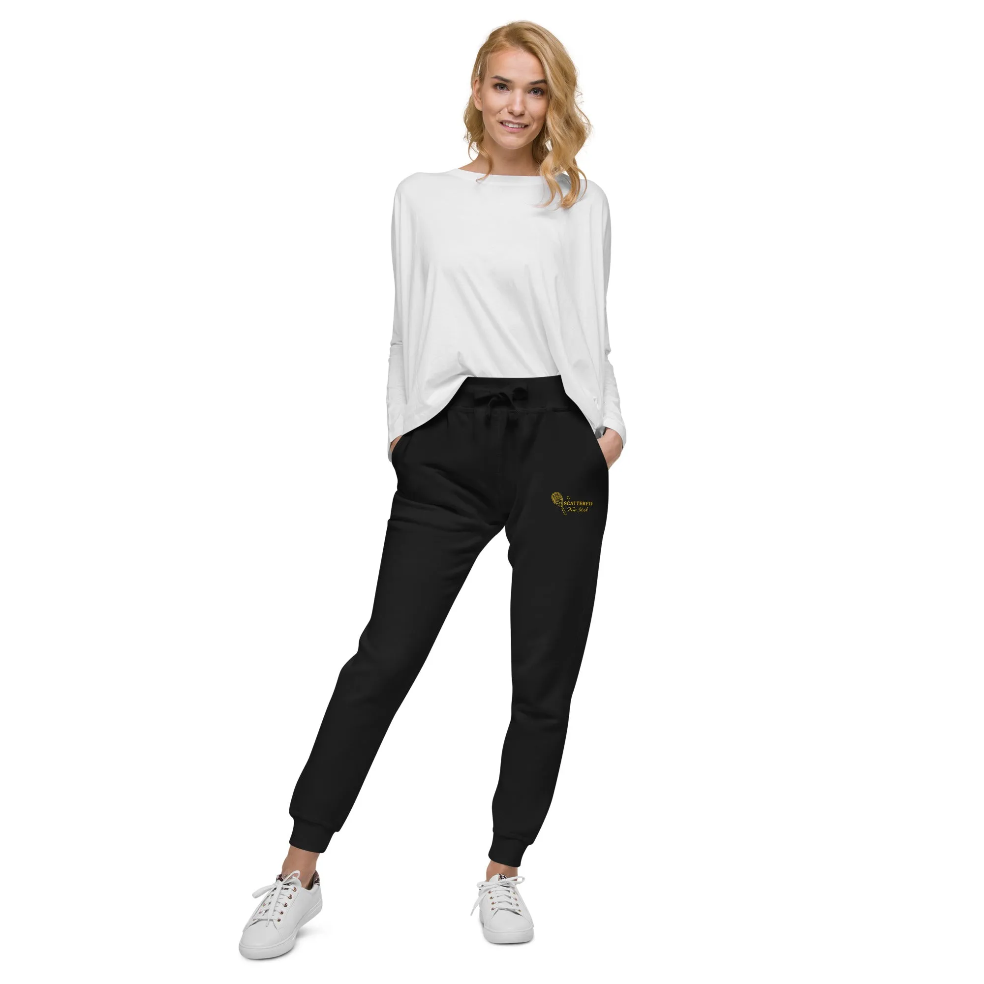 Scattered Sports Club Logo Embroidered Classic Sweatpants