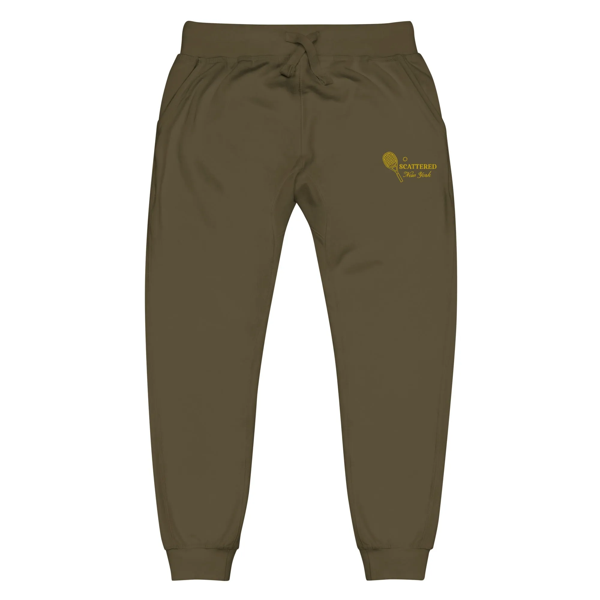 Scattered Sports Club Logo Embroidered Classic Sweatpants