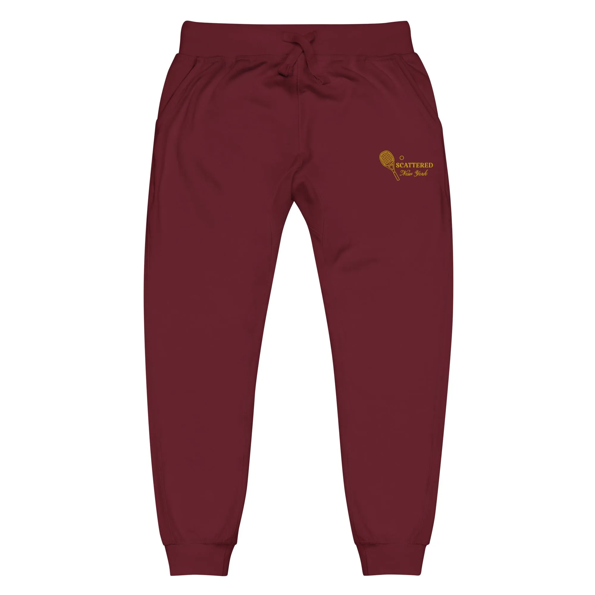 Scattered Sports Club Logo Embroidered Classic Sweatpants