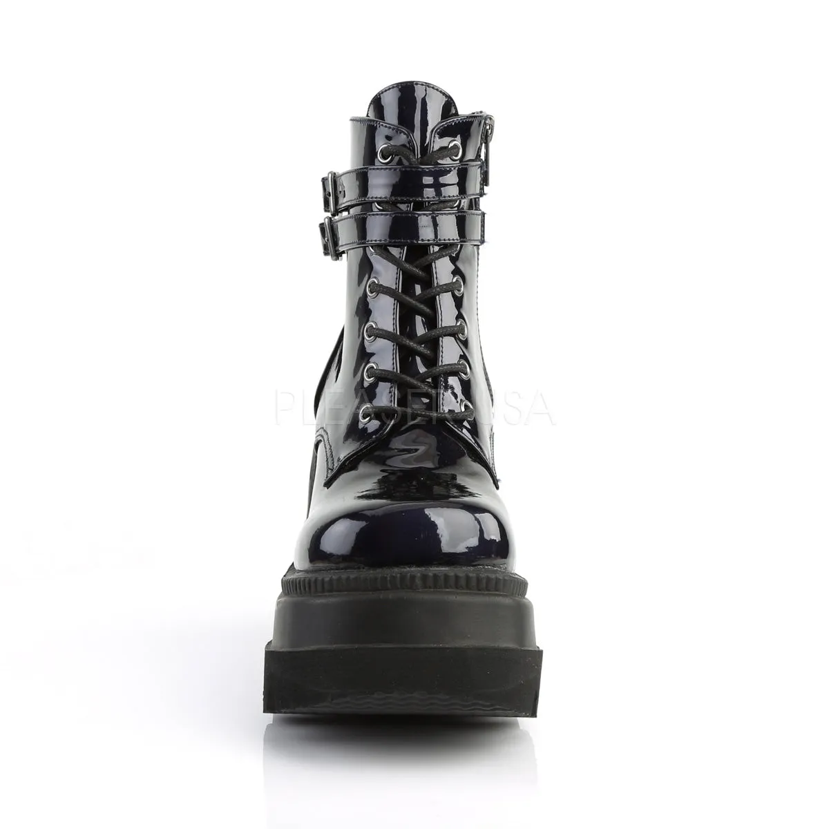 Shaker-52 Wedge Platform Hologram Boots
