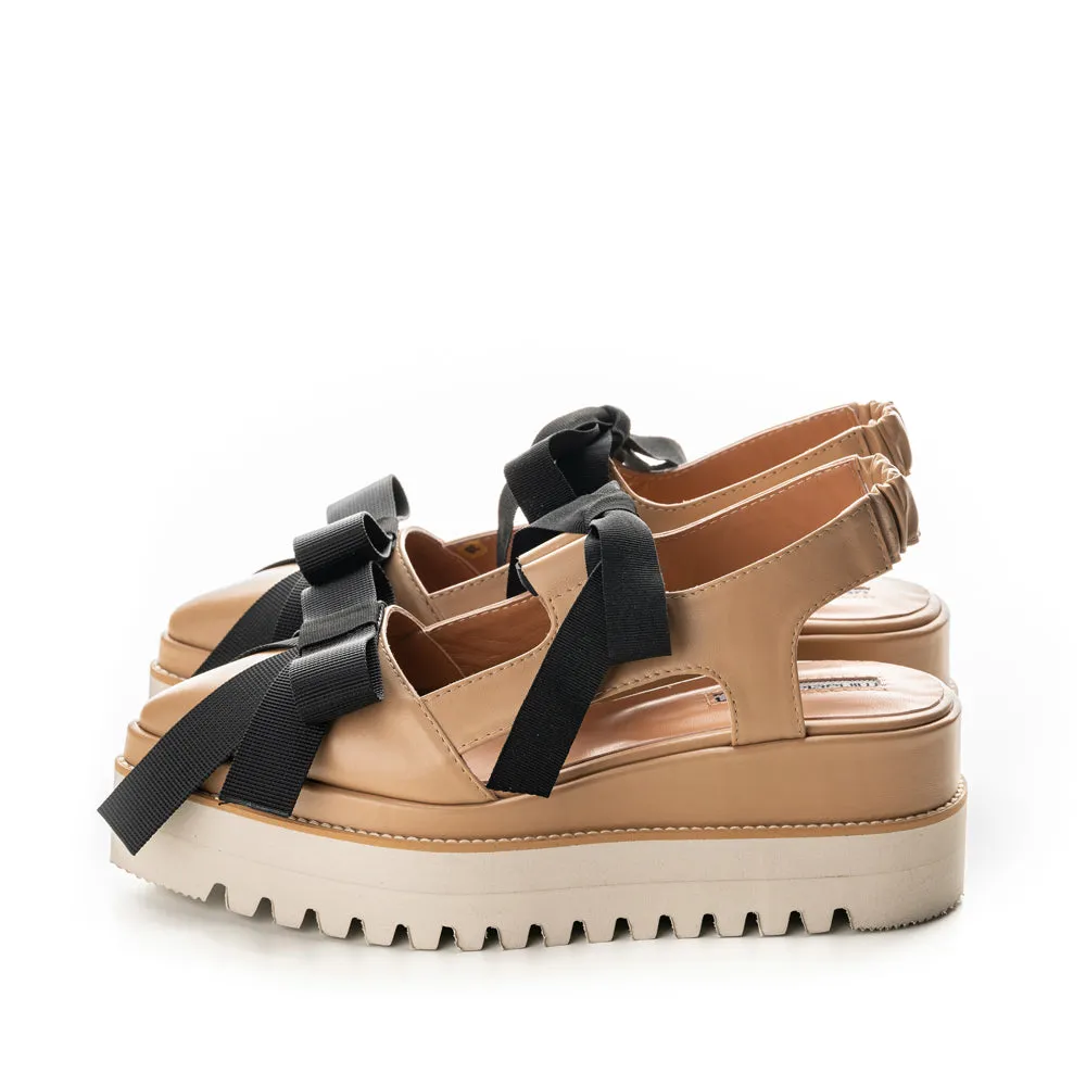 SHR Spring Promise beige leather shoes