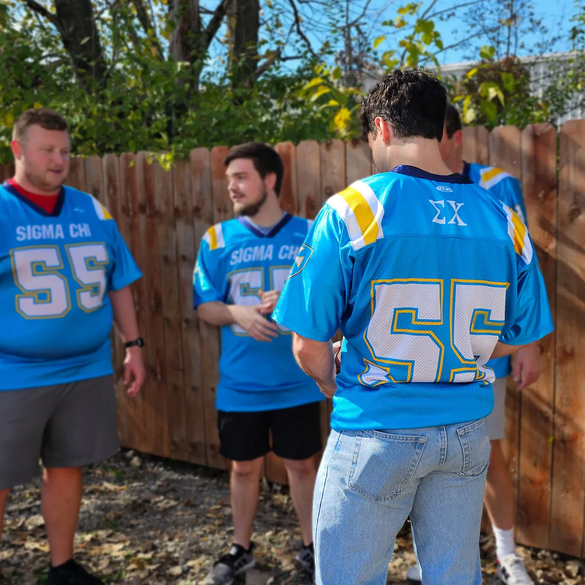 Sigma Chi Sublimated Football Jersey