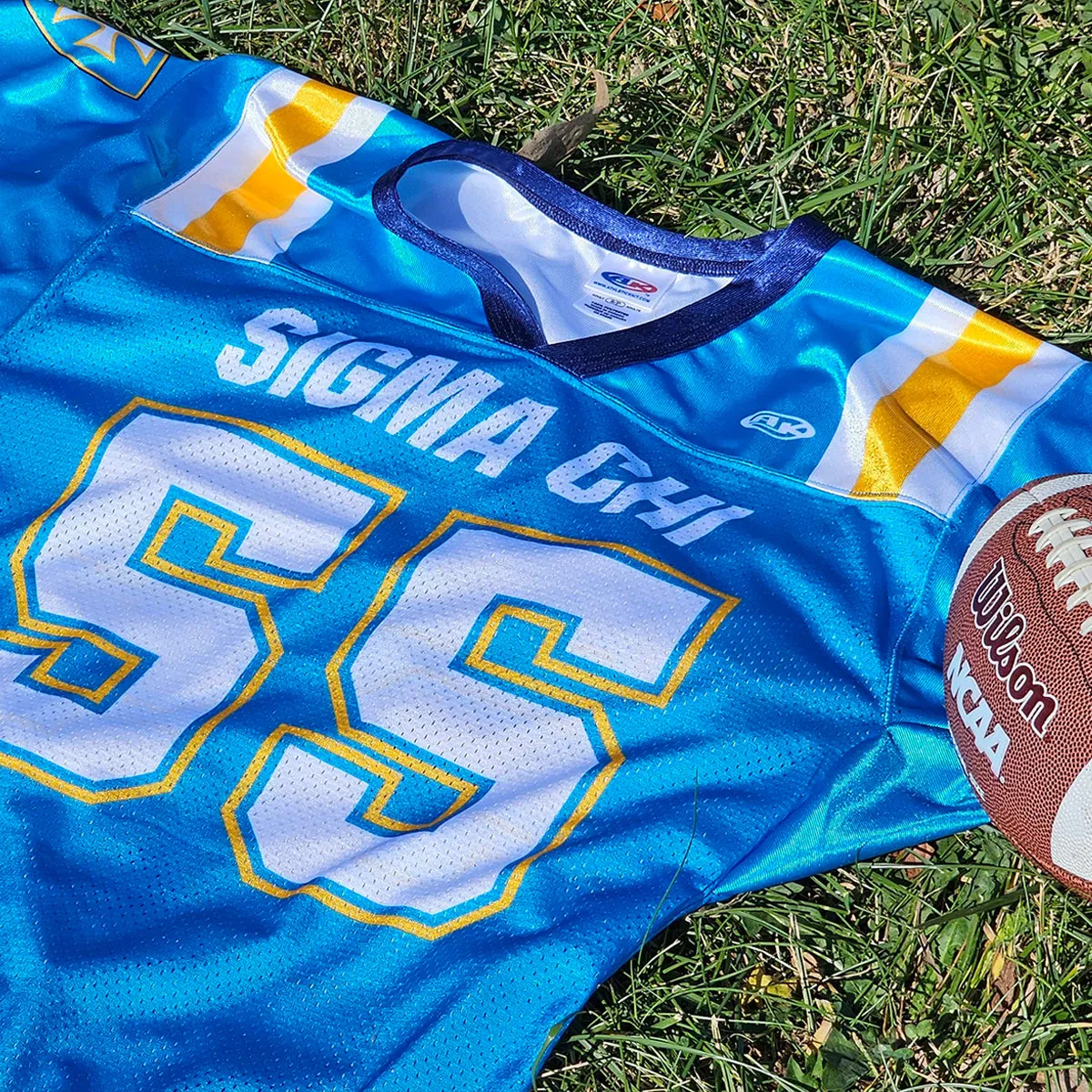 Sigma Chi Sublimated Football Jersey