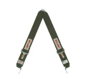 Simpson 3" V-Type Shoulder Harness - Bolt-In - Latch & Link - Red