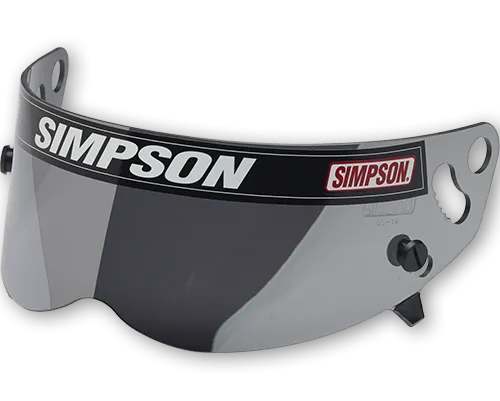 Simpson Helmet Shield - Diamondback/Speedway RX/X-Bandit Helmet - Snell SA2010/15 - Amber