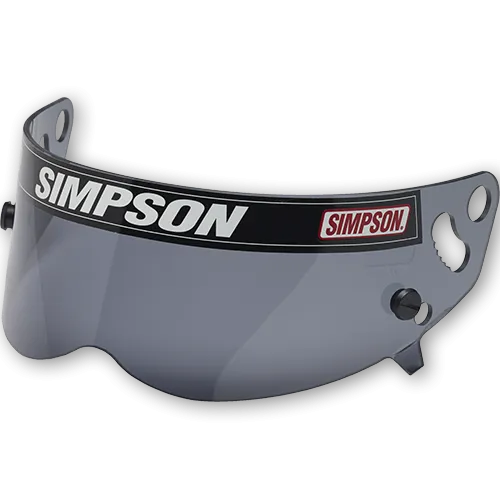Simpson Helmet Shield - Diamondback/Speedway RX/X-Bandit Helmet - Snell SA2010/15 - Amber