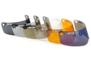Simpson Outlaw Bandit Shield - Light Smoke