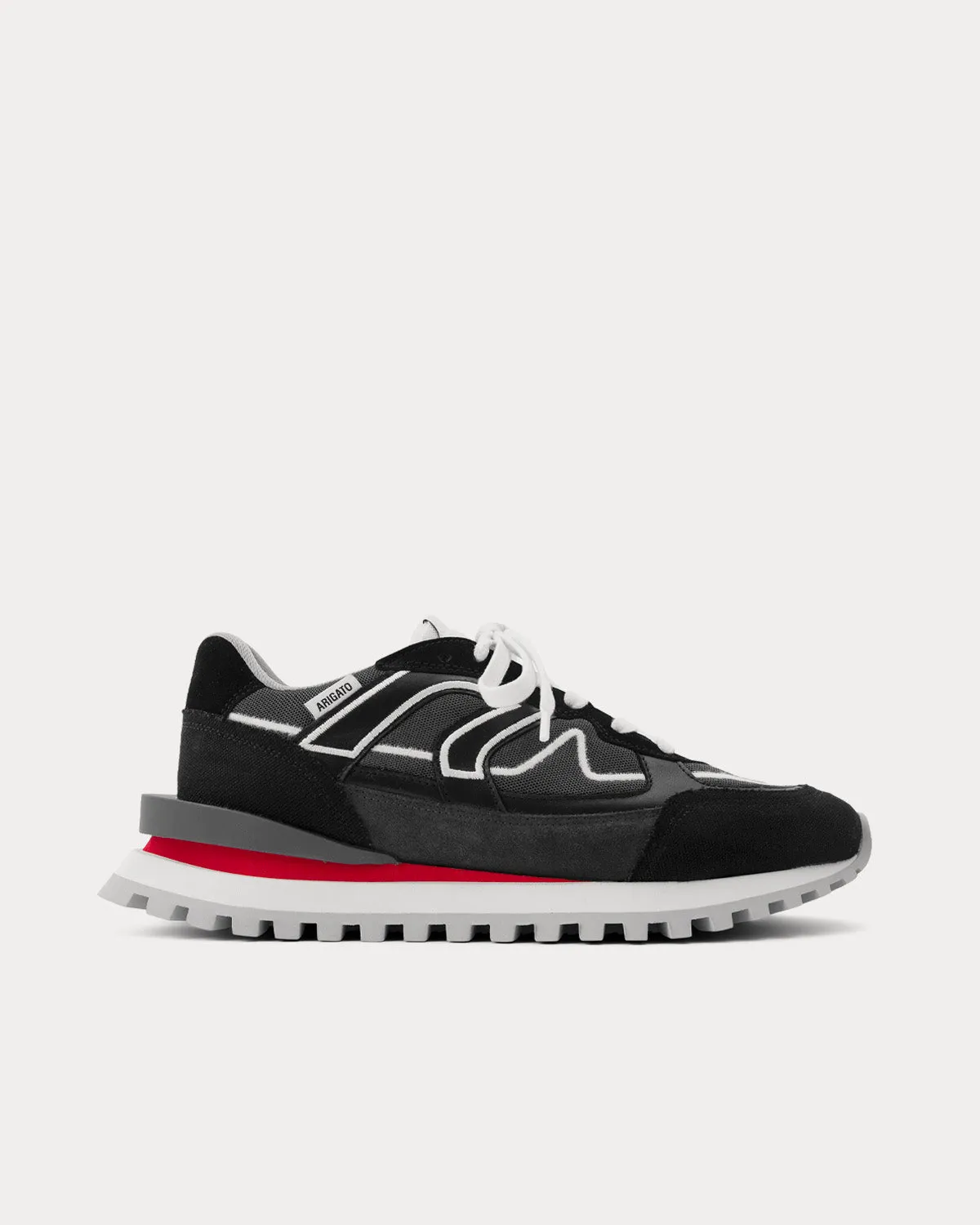 Sonar Black / Grey Low Top Sneakers