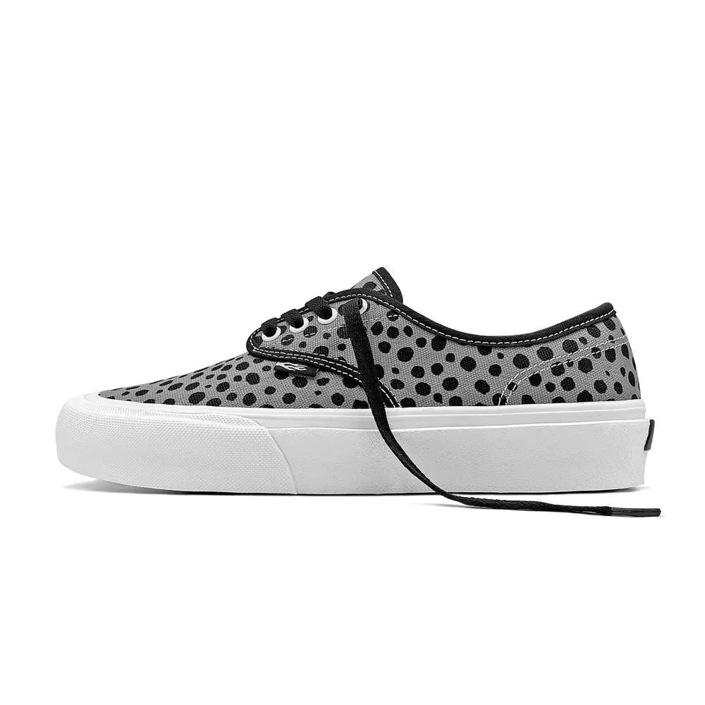 Straye Footwear Gower - Spots Charcoal / White