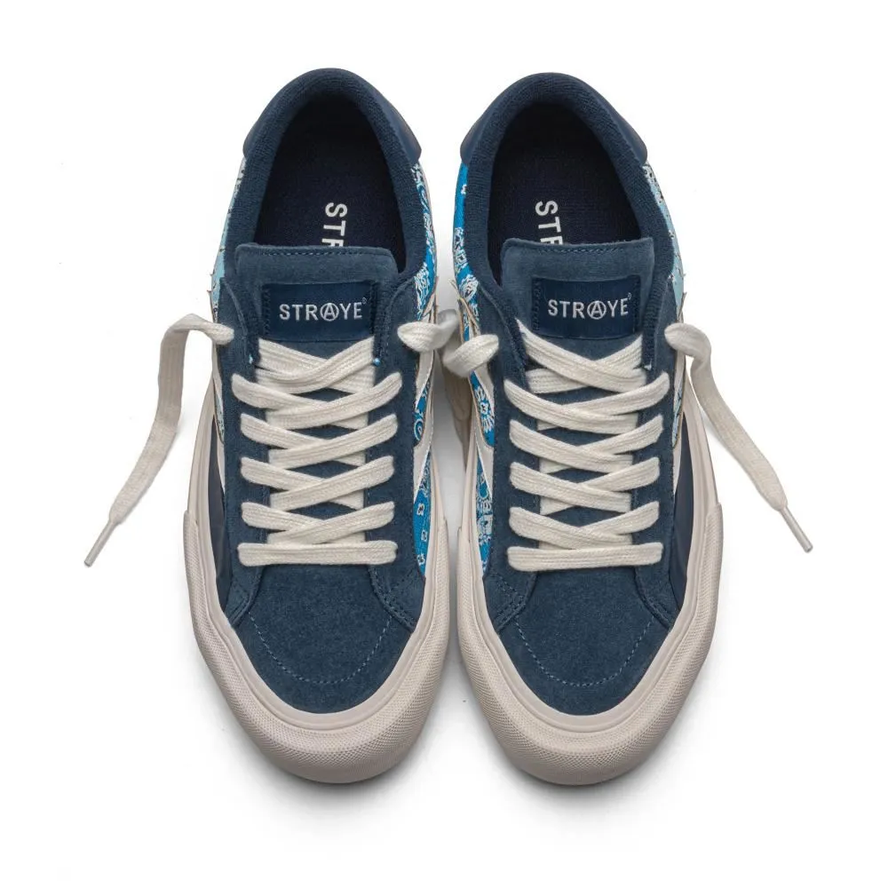 Straye Footwear Logan - Blue Bandanas